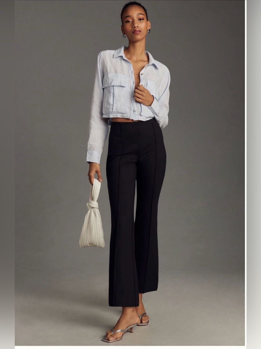 Discontinued Maeve Anthropologie Margot kick flare pants